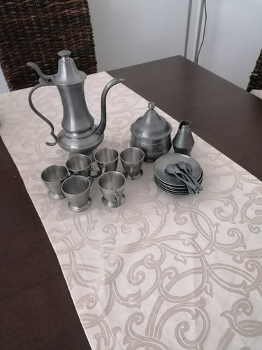 Teeservice aus zinn - teeservice,