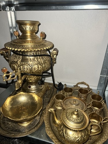 Messing kaffee teegeschirr - messing,