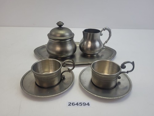 Dejeuner set zinn - dejeuner, zuckerdose