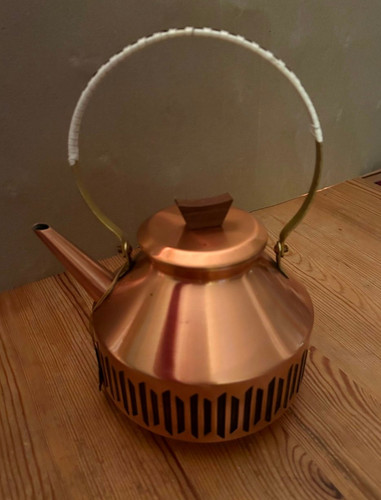 Vintage kupferkanne teekanne - vintage,