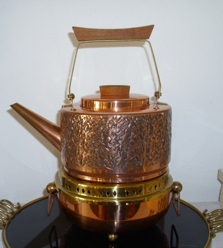 Teekanne mit stövchen - teekanne, 0,9