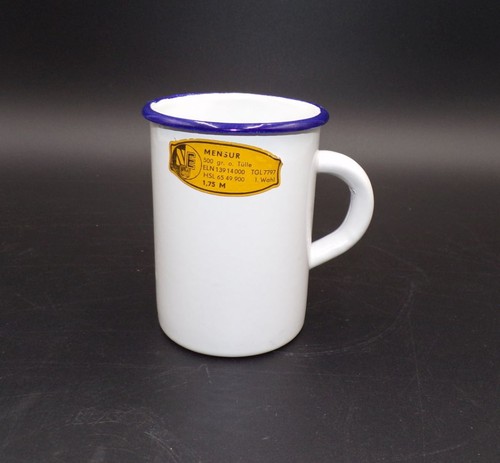 Alte emaille tasse - alte, menur