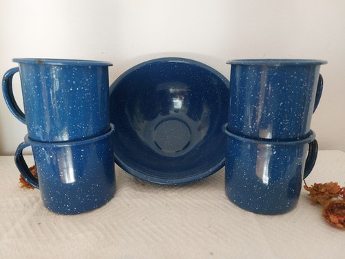Vintage emaille geschirr - emaille-geschirr, 4